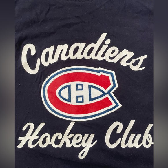 NHL Canadiens T-Shirt Navy Blue - Picture 6 of 7